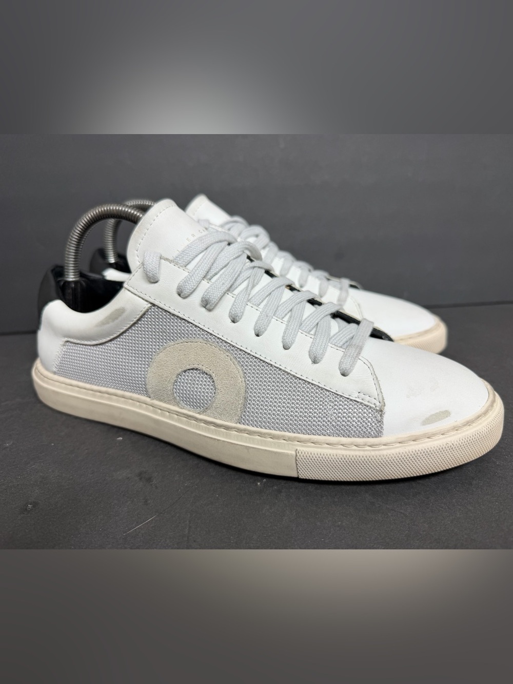 Oliver Cabell Low 1 Belmont Men's Sneakers Size 40 (7) Black/White Worn Twice
